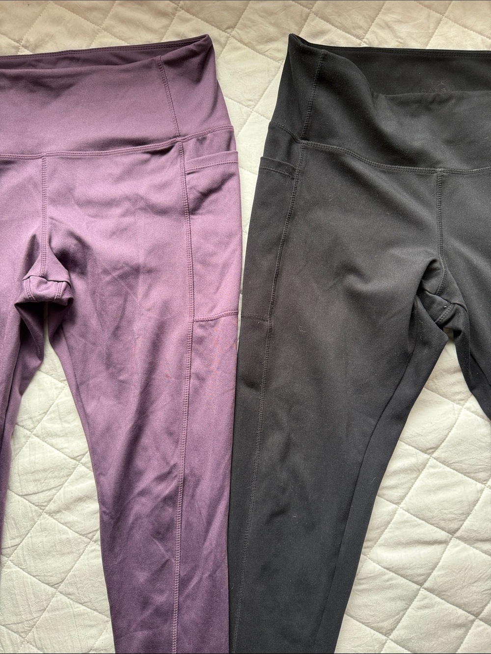 Danskin Leggings - Purple & Black